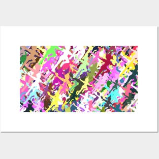 Pan Colorful Pattern Posters and Art